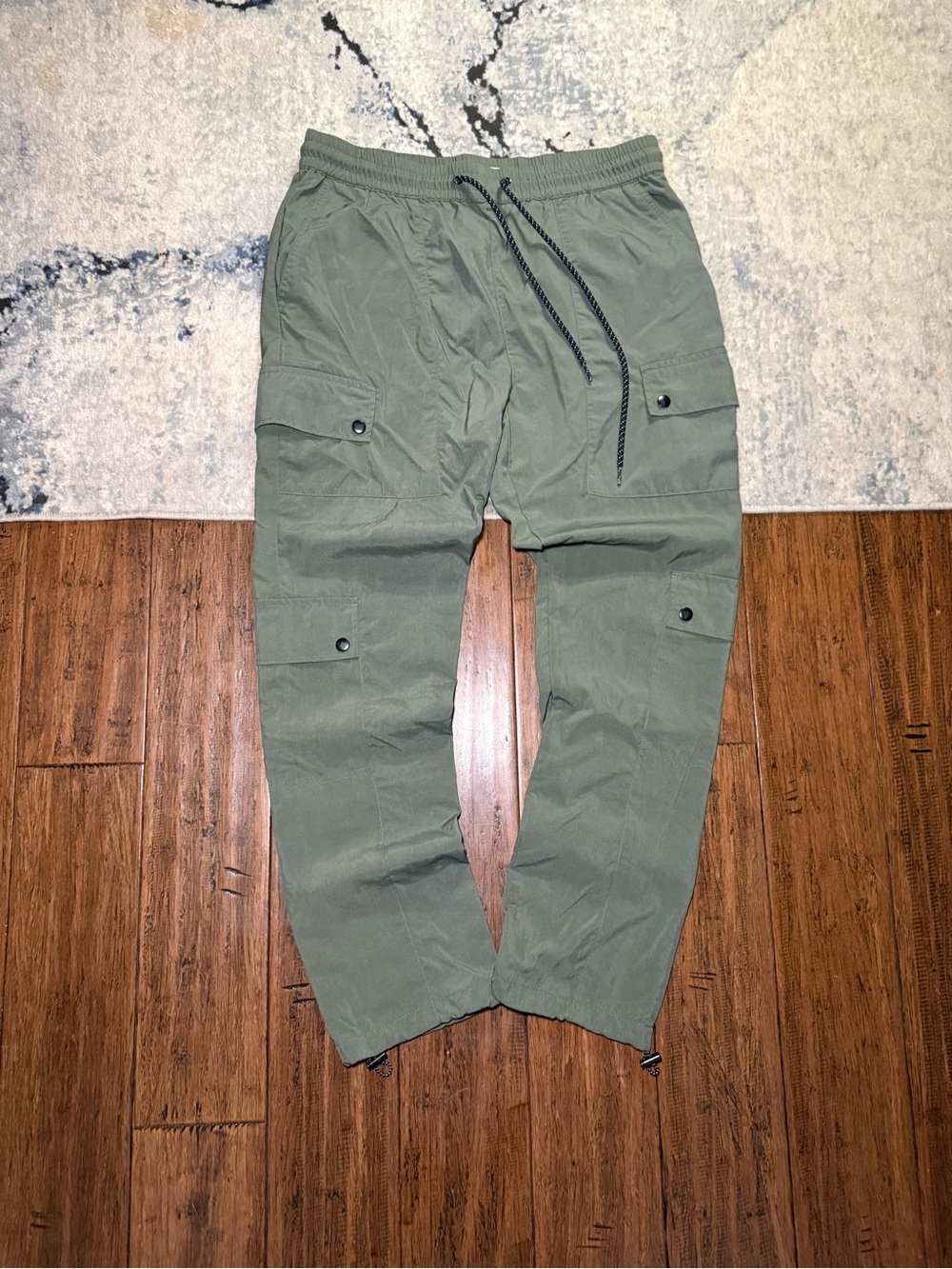 PacSun Relaxed Cargo Olive Green Utility Pants – Size L